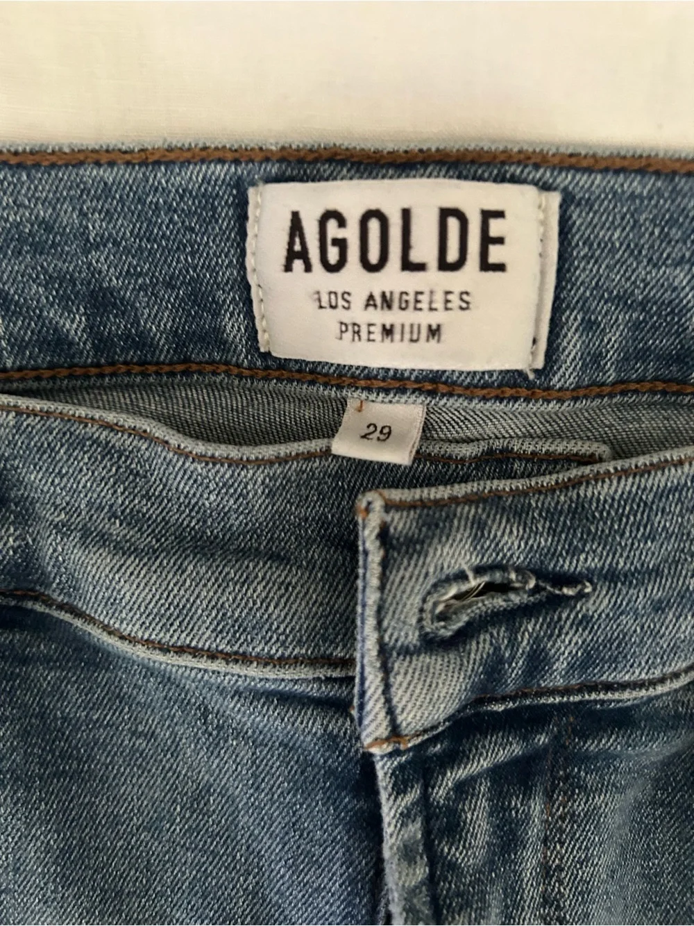 AGOLDE Jean shorts cut-off Size 29 Fully Stretch